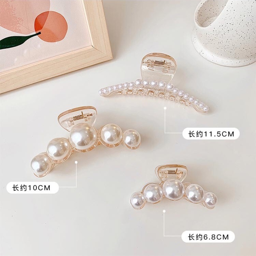 Pearl hair claws 3pcs
